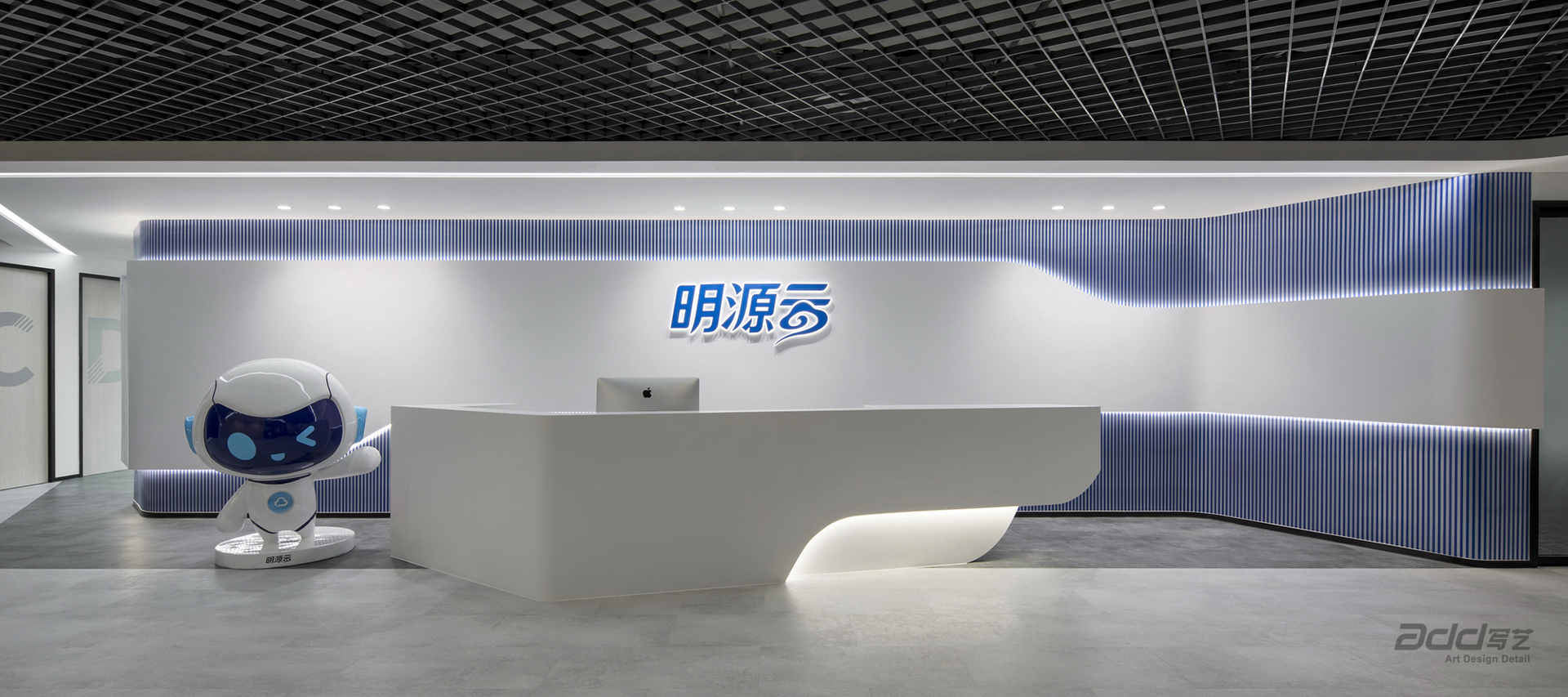 明源雲辦公樓裝修設計-前廳-pc