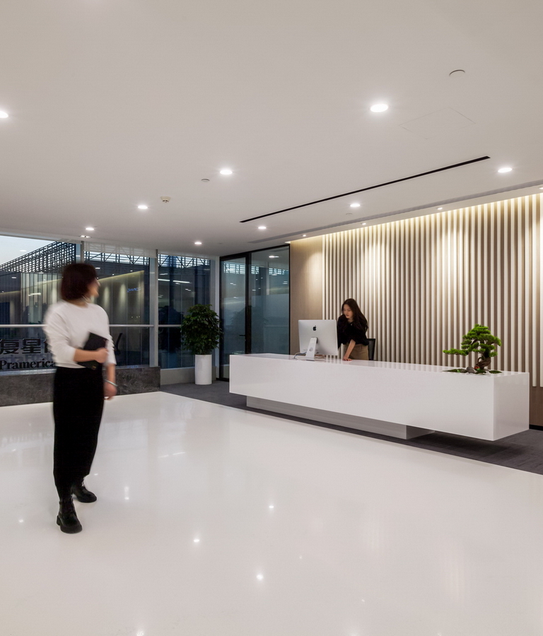 複星保德信辦公室設計 前廳實景圖-pc